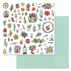 Бумага "Сказка на Рождество. Картинки" (ScrapMania)