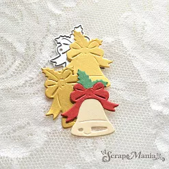 Нож "Новогодние традиции. Колокольчик", 2,2х2,8 см (ScrapMania)