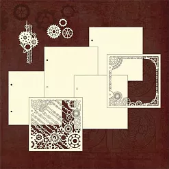 Заготовка для альбома "Механик" (Muscari)