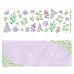 Бумага 11х30 см "Сиреневый. Лист для вырезания" (Scrapmama)