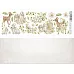 Лист с картинками 10х30 см "Однажды летом. Животные" (ScrapMania)