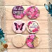Набор фишек "Пионовый роман. Моя любовь" (ScrapMania)