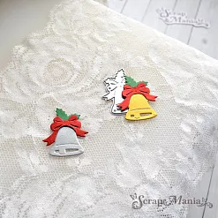 Нож "Новогодние традиции. Колокольчик", 2,2х2,8 см (ScrapMania)