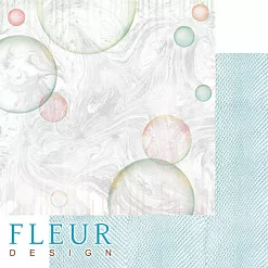 Набор бумаги 15х15 см "Мечтай", 24 листа (Fleur-design)