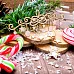 Чипборд "Праздничная гирлянда", 11,5х4,5 см (WoodHome)