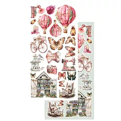 Набор бумаги 15х30 см "Natural Beauty. Для вырезания", 6 листов (Alchemy of Art)