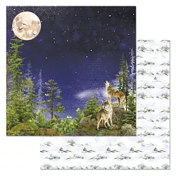 Набор бумаги 30,5х30,5 см "Тайга", 12 листов (ScrapMania) Набор бумаги 30,5х30,5 см "Тайга", 12 листов (ScrapMania)