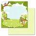 Бумага "Лисичка на горошинке. Летний денек" (ScrapMania)