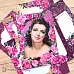 Набор карточек "Пионовый роман" (ScrapMania)