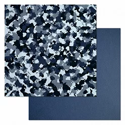 Набор бумаги 30,5х30,5 см "Армейский альбом", 12 листов (ScrapMania)