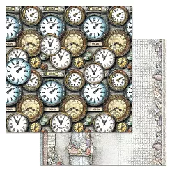 Бумага "Алиса и Чеширский кот. Течение времени" (ScrapMania) Бумага "Алиса и Чеширский кот. Течение времени" (ScrapMania)