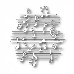 Нож для вырубки "Нотный стан" (Memory box) Нож для вырубки "Нотный стан" (Memory box)