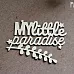 Украшение из чипборда "My little paradise 1249" (Fantasy) Украшение из чипборда "My little paradise 1249" (Fantasy)