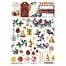 Скрап-карта А4 "Новогоднее счастье. Картинки 2" (ScrapMania)