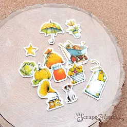 Набор высечек из бумаги "СуперБабушка", 48 шт (ScrapMania) Набор высечек из бумаги "СуперБабушка", 48 шт (ScrapMania)