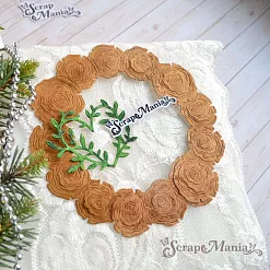 Нож "Ботанические рамки. Спилы", 12,5х12,5 см (ScrapMania)