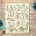 Чипборд "Снеговички. Зайчик" (ScrapMania)