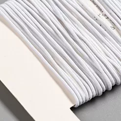 Шнур-резинка "Белая", длина 5 м (АртУзор) Шнур-резинка "Белая", длина 5 м (АртУзор)