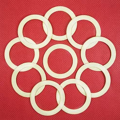 Набор украшений из чипборда "Круги 2" (CraftStory)