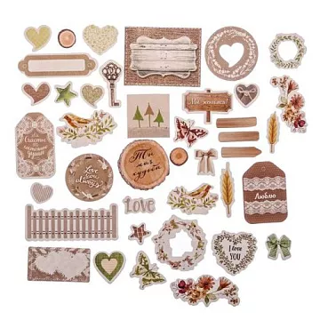 Набор вырубок "Ты моя судьба" (АртУзор)