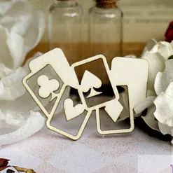 Чипборд "Алиса. Карты 2", 3,8х2,2 см (Fantasy) Чипборд "Алиса. Карты 2", 3,8х2,2 см (Fantasy)