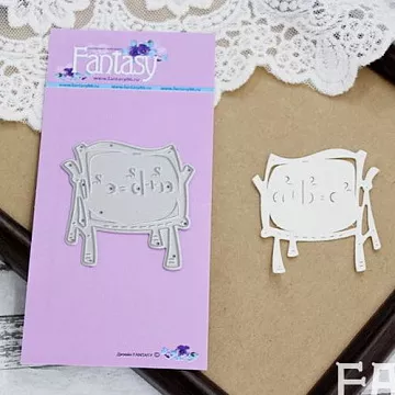 Нож для вырубки "Школьная доска" (Fantasy)