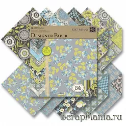 Набор бумаги 30х30 см "Китай", 36 листов (K&Company)