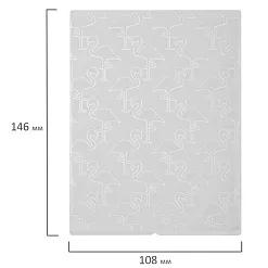 Папка для тиснения "Фламинго", 10,8х14.6 см (Остров сокровищ) Папка для тиснения "Фламинго", 10,8х14.6 см (Остров сокровищ)