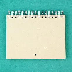 Заготовка для календаря на белой пружине, А6