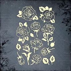 Чипборд "Лабиринты моей души №8", 10х15 см (Ромалетта)