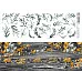Лист с картинками 10х30 см "Элитный клуб. Листья" (ScrapMania)