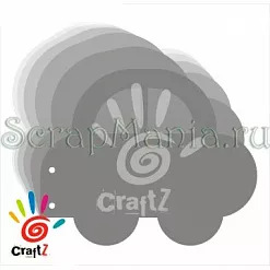 Заготовка для альбома "Машинка" (Craftz)