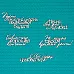 Набор украшений из чипборда "Счастливый день" (CraftStory)