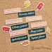 Набор высечек из бумаги "Школьный", 39 шт (ScrapMania)