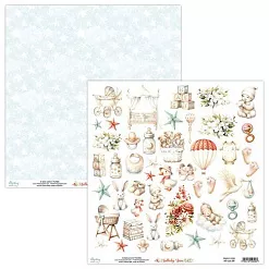 Бумага 30х30 см "Lullaby Lane. Для вырезания" (Mintay)