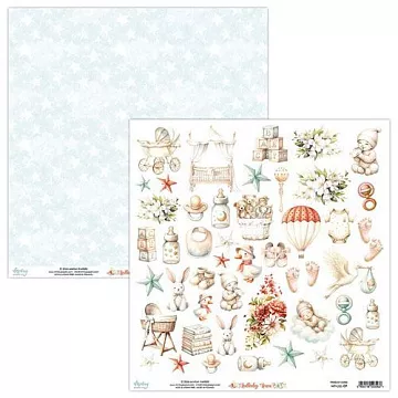 Бумага 30х30 см "Lullaby Lane. Для вырезания" (Mintay)
