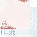 Набор бумаги 15х15 см "Зефир", 24 листа (Fleur-design)