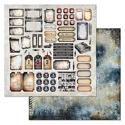 Бумага "Элементарно, Ватсон! Детали" (ScrapMania)