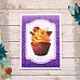 Тканевая карточка "Магия кофе. Десерт" (ScrapMania)