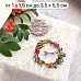 Нож "Листья леса. Веточки для венка", 3,5х5,5 см (ScrapMania)