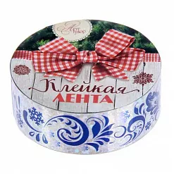Скотч голографический "Гжель" (АртУзор)
