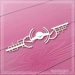 Чипборд "Фоновый. Авто", 9,7х2,8 см (СкрапМагия)