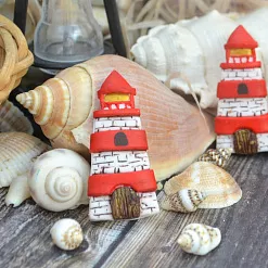 Миниатюра "Маяк красный", 1 шт (Югарт)