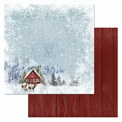 Набор бумаги 30,5х30,5 см "Новогодние традиции", 12 листов (ScrapMania) Набор бумаги 30,5х30,5 см "Новогодние традиции", 12 листов (ScrapMania)