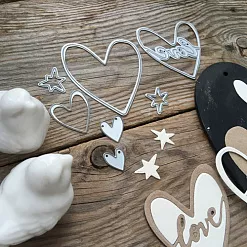 Набор ножей для вырубки "Реальная любовь" (MimiCut)