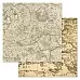 Набор бумаги 30,5х30,5 см "Фономикс. Карты. Том 1", 12 листов (ScrapMania)
