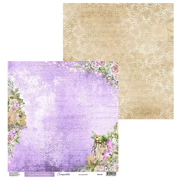 Бумага 30х30 см "Феи. Лист 04" (Scrapodelie)