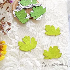 Нож "Аквилегия. Листья средние", 2,9х3,2 см (ScrapMania)