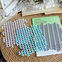 Нож "Вязаный узор", 10,5х8,5 см (AgiArt) Нож "Вязаный узор", 10,5х8,5 см (AgiArt)