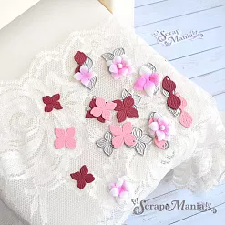 Нож "Гортензия. Пинки винки", 7,5х5,5 см (ScrapMania)